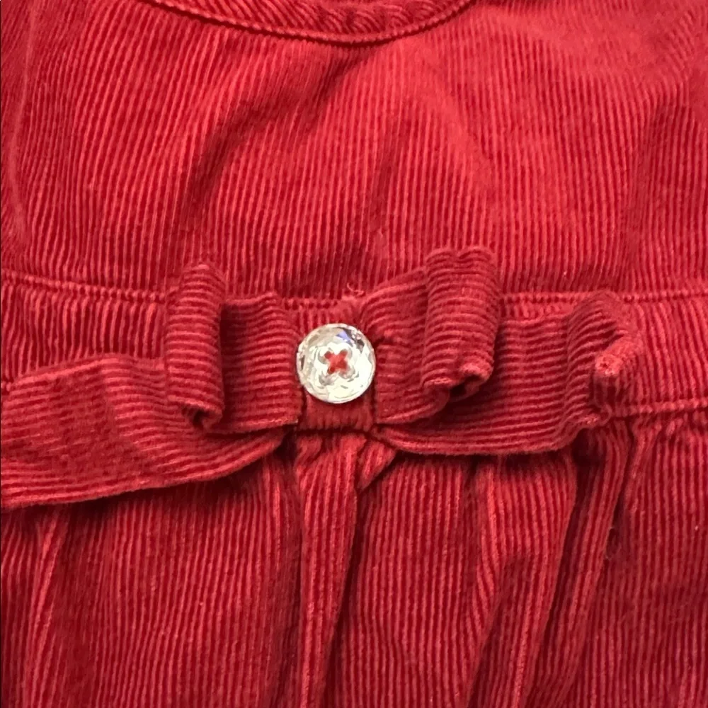 Gymboree Maroon Corduroy Casual Dress size 9